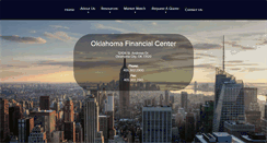 Desktop Screenshot of okfin.com